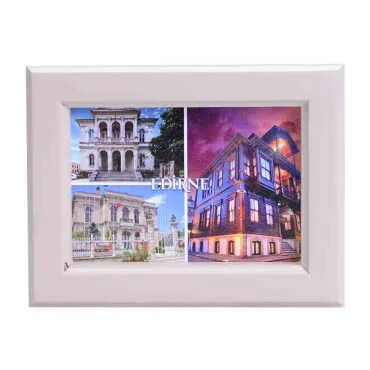 Edirne Temalı Ahşap Küçük Boy Çerçeve 120x150 mm - 3
