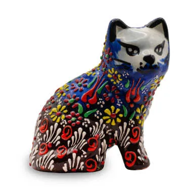 Small Cat Lace Figurine
