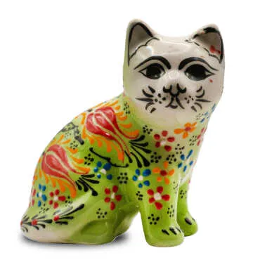 Small Cat Lace Figurine - 2