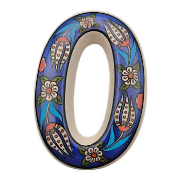 Ceramic Door Number - 5