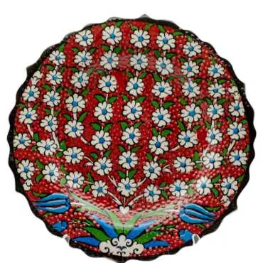 18 Cm Tezhip Tabak