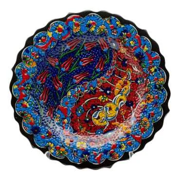 18 cm Tezhip Plate - 2