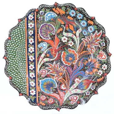30 Cm Special Engraved Embossed Plate