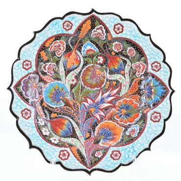 30 Cm Special Engraved Embossed Plate - 4