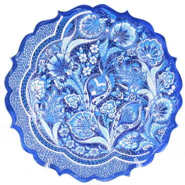 30 Cm Special Engraved Embossed Plate - 6