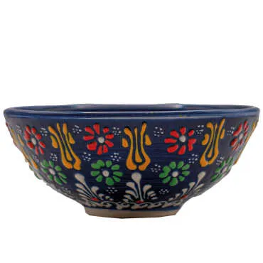 13 Cm El İşi Kabartma Çorba Kasesi - 2