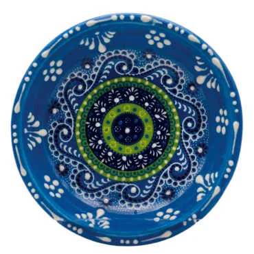 Çini Özel Kabartma Kase 9.5 cm