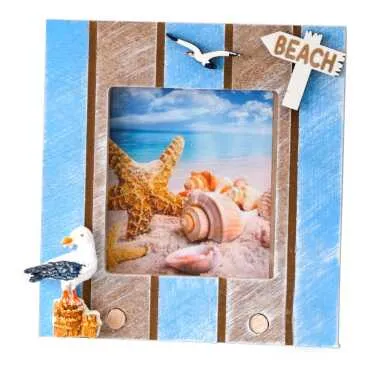 Wholesale Striped Small Vertical Tabletop Frame 12x14 cm - 3