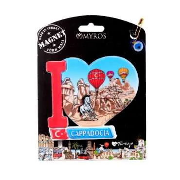 Toptan Kapadokya Temalı Uv Baskılı Kartonetli Plastik Magnet - 2