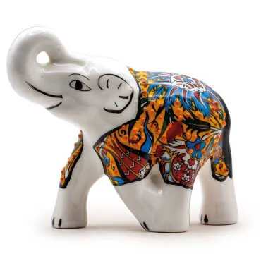 Squirrel Themed Small Elephant Ornament