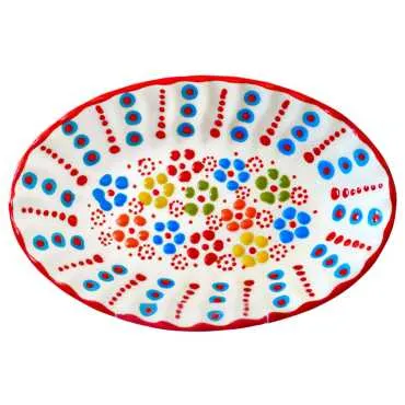 Kabartma Kayık Çerezlik 108X160X34 Mm - Standart - 2