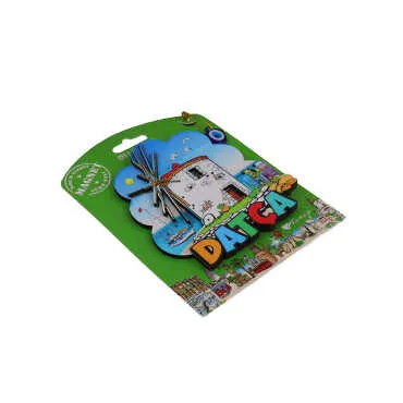 Toptan Datça Temalı Myros Kartonetli̇ Uv Ahşap Magnet - 11