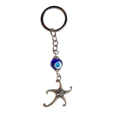 Metal Evil Eye Keychain 1 - 4