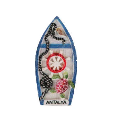 Toptan Antalya Temalı Polyester Uv Baskılı Magnet - 14