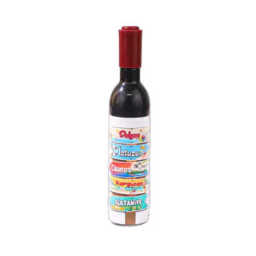 Dalyan Themed Myros Bottle Shaped Corkscrew Opener 115x25x25 mm