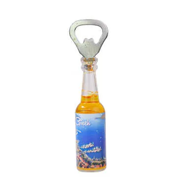 Göcek Temalı Şeffaf Şişe Açacak
