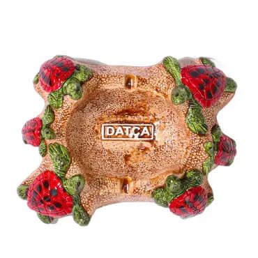 Datça Themed Plaster Turtle Ashtray