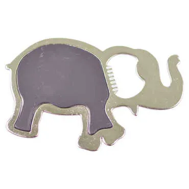 Sarıgerme Themed Myros Metal Elephant Bottle Opener Refrigerator Magnet 98x61 mm - Standart - 2