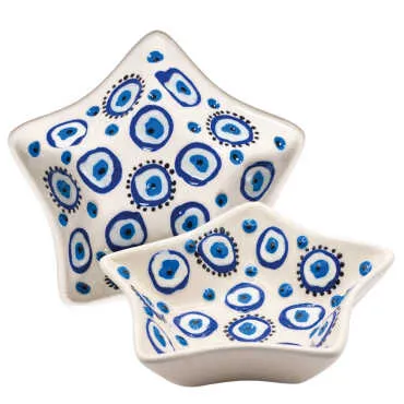 Embossed Nazar Star Snack Bowl