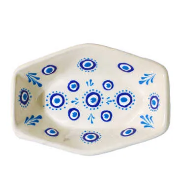Embossed Nazar Prism Snack Bowl