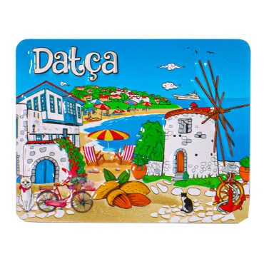Datça Temalı Kabartma Pvc Magnet 70*90 Mm - 11