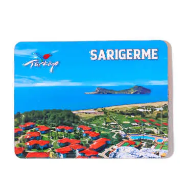 Sarıgerme Themed Embossed PVC Refrigerator Magnet 70*90 mm