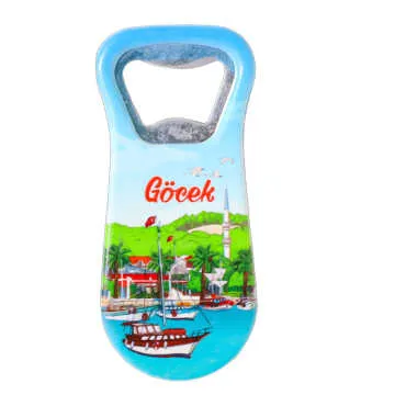 Göcek Temalı Uv Baskılı Açacak Magnet 95x43 mm