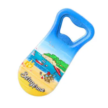 Sarıgerme Themed UV Printed Bottle Opener Refrigerator Magnet 95x43 mm - Standart - 2