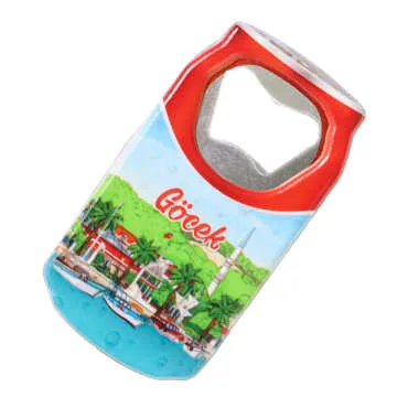 Göcek Temalı Myros Teneke Kutu Açacak Magnet 43x80 mm - Standart - 2