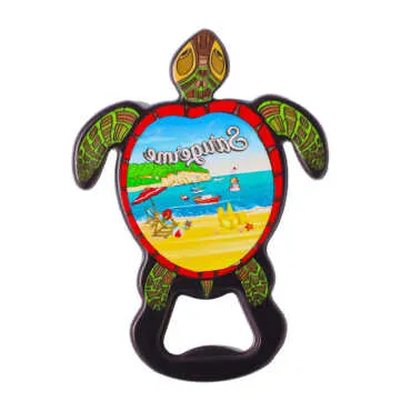 Sarıgerme Themed UV Printed Turtle Bottle Opener