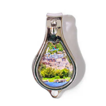 Dalyan Themed Droplet Shaped Metal Nail Clipper