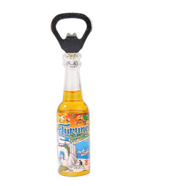 Transparent Bottle Opener with Turunç Themed Design - 4