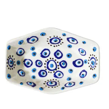 Embossed Nazar Prism Snack Bowl - 3