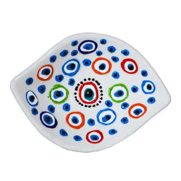 Embossed Nazar Leaf Snack Bowl - 2