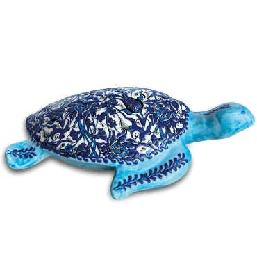 Turkish Ceramics Tezhip Caretta Caretta Figurine - 2