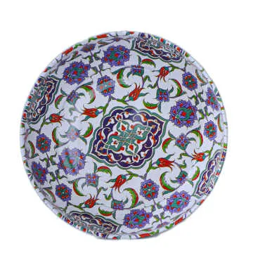 Çini Temalı Metal Kase 115 Mm - 4