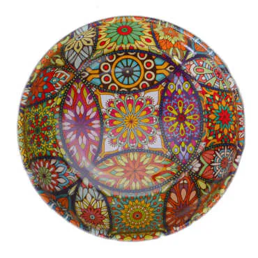 Mandala Temalı Metal Kase 115 Mm - 3