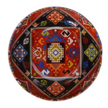 Mandala Temalı Metal Kase 115 Mm - 7