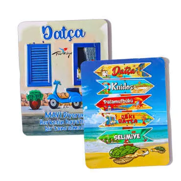 Datça Temalı Kabartma Pvc Magnet 70*90 Mm - 4