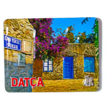 Datça Temalı Kabartma Pvc Magnet 70*90 Mm - 8