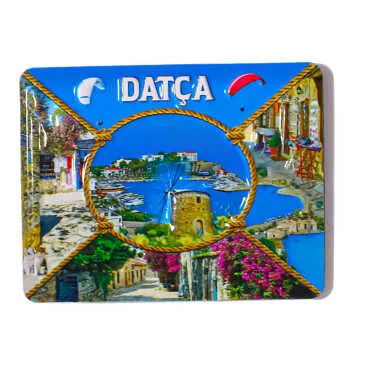 Datça Temalı Kabartma Pvc Magnet 70*90 Mm - 9