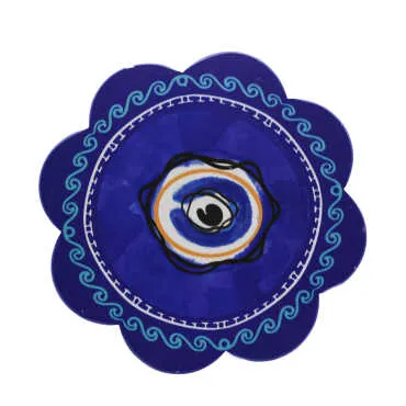 Nazar Temalı Uv Papatya Yöresel Bardakaltı 88 Mm - 6