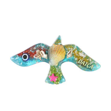 Datça Temalı Şeffaf Polyester Magnet - 7