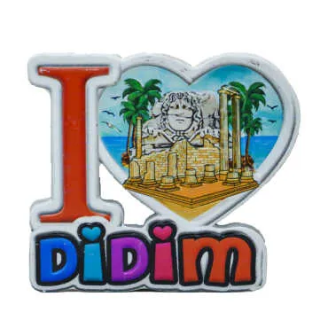 Didim Themed Myros Traditional Polyester Refrigerator Magnet - 6