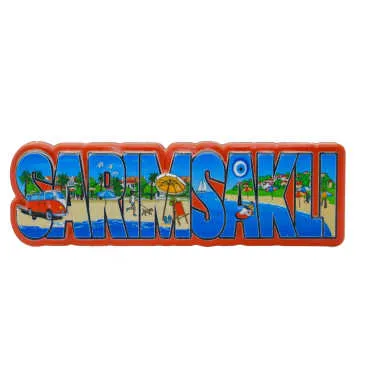 Sarımsaklı Themed Myros Local Polyester Refrigerator Magnet