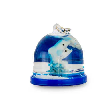 Wholesale Blue Liquid Acrylic Keychain - 3