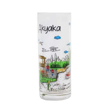 Akyaka Themed Myros Printed Rakı Glass - Standart - 2