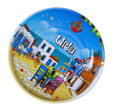 Urla Themed Metal Bowl 95 mm - Standart - 2