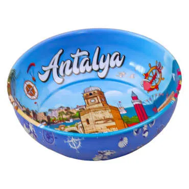 Antalya Themed Metal Bowl 75 mm - Standart - 2