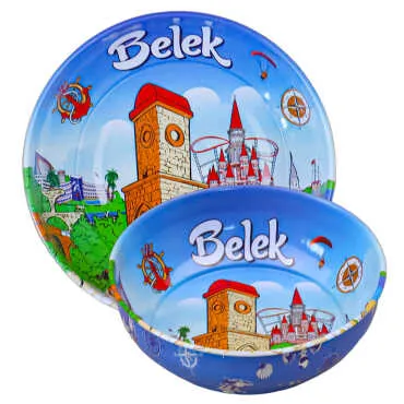 Belek Themed Metal Bowl 75 mm